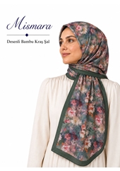 Mismara Desenli Bambu Kraş Şal - Desen-06