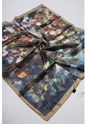 Scarfella Hybrid Desenli Kristal Eşarp - Desen-16