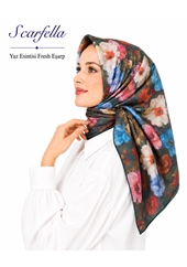 Scarfella Yaz Esintisi Fresh Eşarp - Desen-122