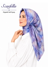 Scarfella Organik Soft Eşarp - Desen-09
