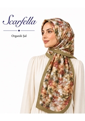 Scarfella Organik Şal - Desen-16