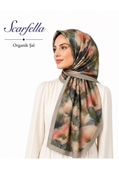 Scarfella Organik Şal - Desen-19