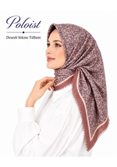 Poloist Desenli Sökme Tülbent - Desen-346