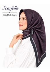 Scarfella Dijital Soft Eşarp - Desen-151