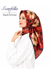 Scarfella Organik Soft Eşarp - Desen-12