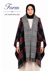 Forum Çift Taraflı Omuz Şalı - Desen-04