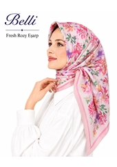Belli Fresh Rozy Eşarp - Desen-08