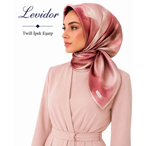 Levidor Twill İpek Eşarp 2129