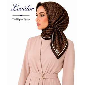 Levidor Twill İpek Eşarp 2141