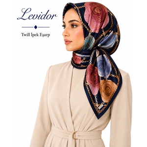 Levidor Twill İpek Eşarp 2251
