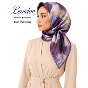 Levidor Twill İpek Eşarp 2302