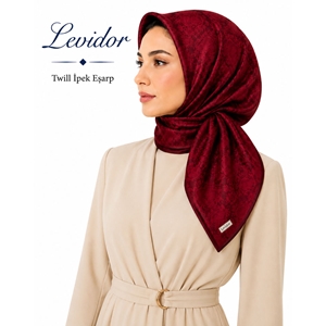 Levidor Twill İpek Eşarp 2390