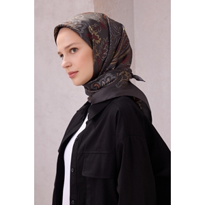 Belli Twill Saf İpek Eşarp - 2025-2026 Sonbahar-Kış 4207D (T)