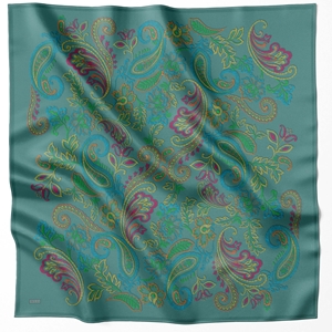 Belli Twill Saf İpek Eşarp - 2025-2026 Sonbahar-Kış 4207D (T)