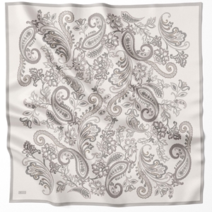 Belli Twill Saf İpek Eşarp - 2025-2026 Sonbahar-Kış 4207D (T)