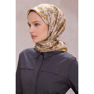 Belli Twill Saf İpek Eşarp - 2025-2026 Sonbahar-Kış 4212D (T)