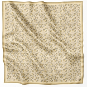 Belli Twill Saf İpek Eşarp - 2025-2026 Sonbahar-Kış 4212D (T)