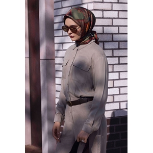 Belli Twill Saf İpek Eşarp - 2026-2027 Sonbahar-Kış 4400D (T)