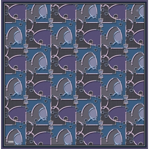 Belli Twill Saf İpek Eşarp - 2026-2027 Sonbahar-Kış 4400D (T)