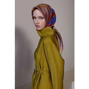 Belli Twill Saf İpek Eşarp - 2026-2027 Sonbahar-Kış 4401D (T)