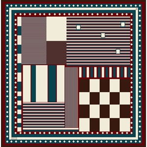 Belli Twill Saf İpek Eşarp - 2026-2027 Sonbahar-Kış 4401D (T)
