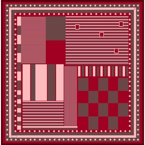 Belli Twill Saf İpek Eşarp - 2026-2027 Sonbahar-Kış 4401D (T)