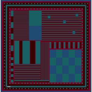 Belli Twill Saf İpek Eşarp - 2026-2027 Sonbahar-Kış 4401D (T)