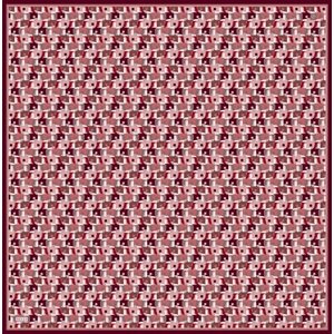 Belli Twill Saf İpek Eşarp - 2026-2027 Sonbahar-Kış 4402D (T)