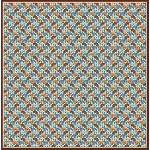 Belli Twill Saf İpek Eşarp - 2026-2027 Sonbahar-Kış 4402D (T)