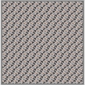 Belli Twill Saf İpek Eşarp - 2026-2027 Sonbahar-Kış 4402D (T)