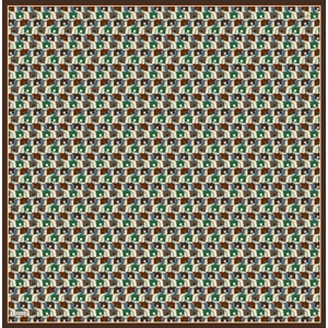 Belli Twill Saf İpek Eşarp - 2026-2027 Sonbahar-Kış 4402D (T)