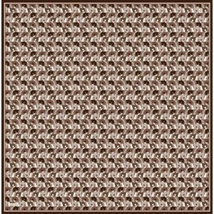 Belli Twill Saf İpek Eşarp - 2026-2027 Sonbahar-Kış 4402D (T)
