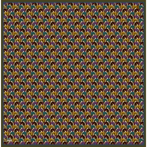 Belli Twill Saf İpek Eşarp - 2026-2027 Sonbahar-Kış 4402D (T)