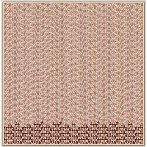 Belli Twill Saf İpek Eşarp - 2026-2027 Sonbahar-Kış 4403D (T)