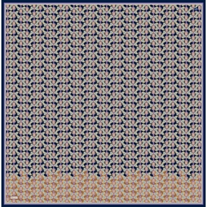 Belli Twill Saf İpek Eşarp - 2026-2027 Sonbahar-Kış 4403D (T)