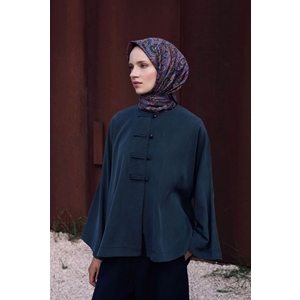Belli Twill Saf İpek Eşarp - 2026-2027 Sonbahar-Kış 4404D (T)