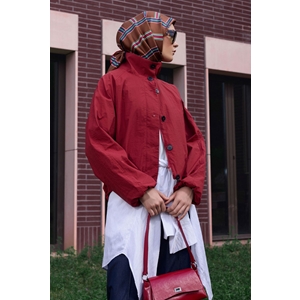 Belli Twill Saf İpek Eşarp - 2026-2027 Sonbahar-Kış 4405D (T)