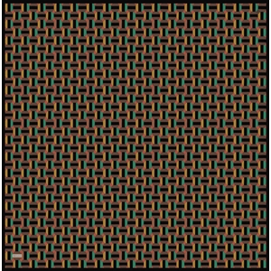 Belli Twill Saf İpek Eşarp - 2026-2027 Sonbahar-Kış 4407D (T)