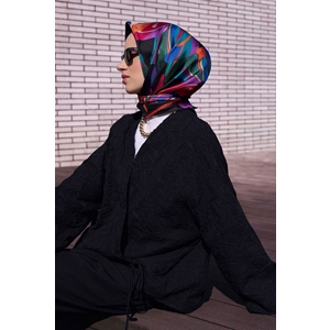 Belli Twill Saf İpek Eşarp - 2026-2027 Sonbahar-Kış 4410D (T)