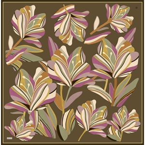 Belli Twill Saf İpek Eşarp - 2026-2027 Sonbahar-Kış 4410D (T)