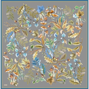Belli Twill Saf İpek Eşarp - 2026-2027 Sonbahar-Kış 4412D (T)