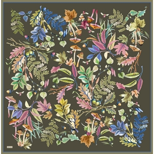 Belli Twill Saf İpek Eşarp - 2026-2027 Sonbahar-Kış 4412D (T)