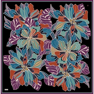 Belli Twill Saf İpek Eşarp - 2026-2027 Sonbahar-Kış 4413D (T)