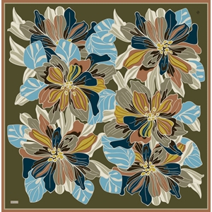 Belli Twill Saf İpek Eşarp - 2026-2027 Sonbahar-Kış 4413D (T)