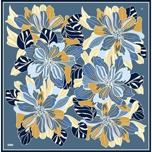 Belli Twill Saf İpek Eşarp - 2026-2027 Sonbahar-Kış 4413D (T)
