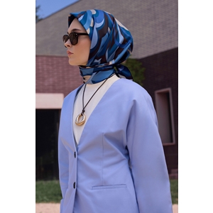 Belli Twill Saf İpek Eşarp - 2026-2027 Sonbahar-Kış 4414D (T)
