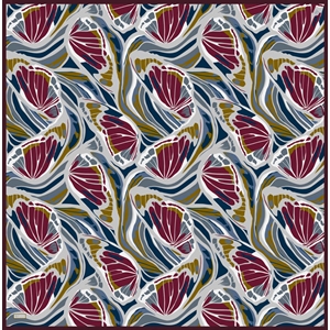 Belli Twill Saf İpek Eşarp - 2026-2027 Sonbahar-Kış 4417D (T)