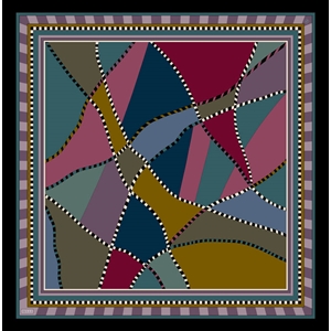 Belli Twill Saf İpek Eşarp - 2026-2027 Sonbahar-Kış 4419D (T)