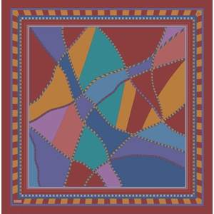 Belli Twill Saf İpek Eşarp - 2026-2027 Sonbahar-Kış 4419D (T)
