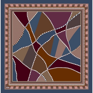 Belli Twill Saf İpek Eşarp - 2026-2027 Sonbahar-Kış 4419D (T)